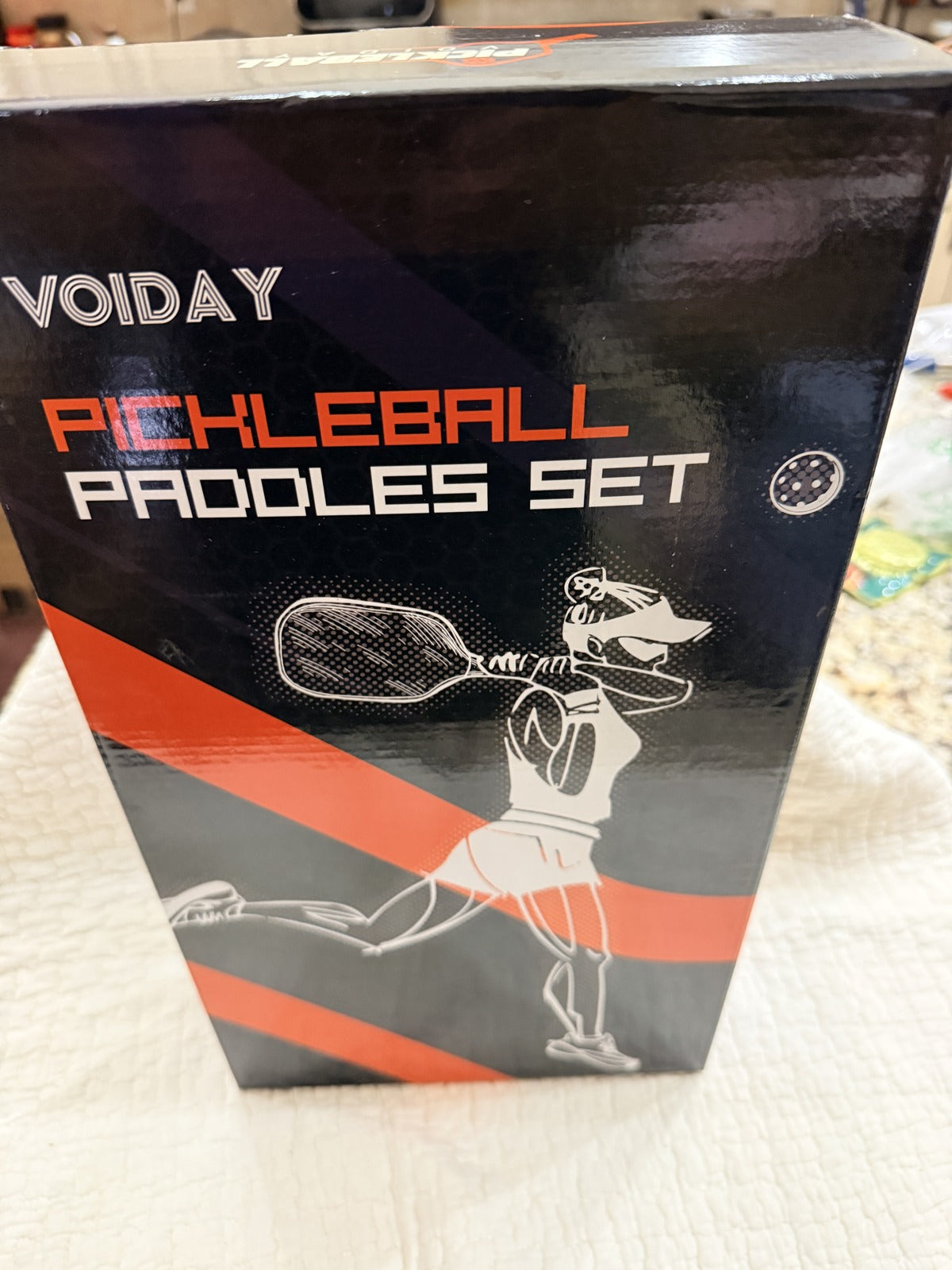 VOIDAY Pickleball Paddles Set with 4 Balls