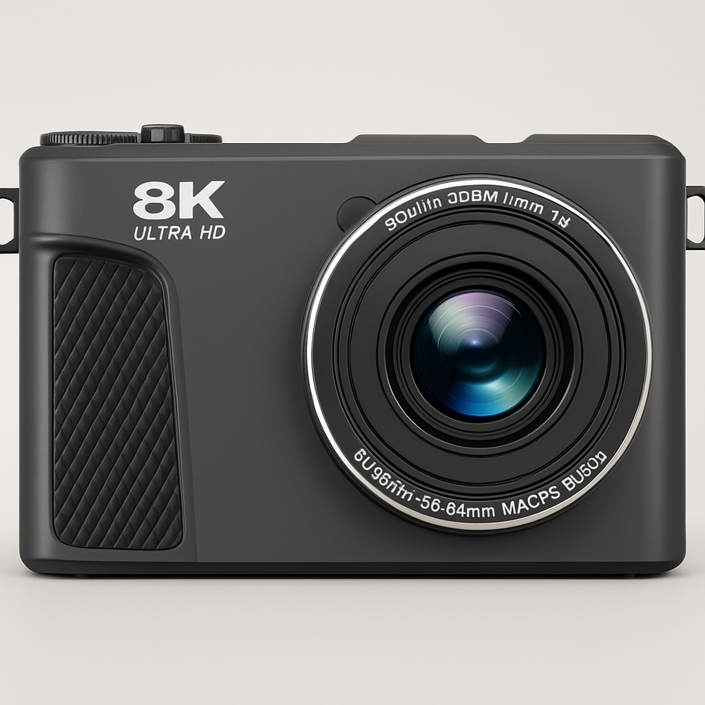 QODRIN XD300 8K Digital Camera Gray