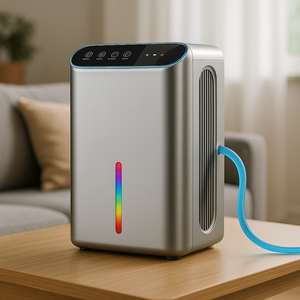 VinburgAir CT6 Dehumidifier 98oz Silver 1000 sq ft