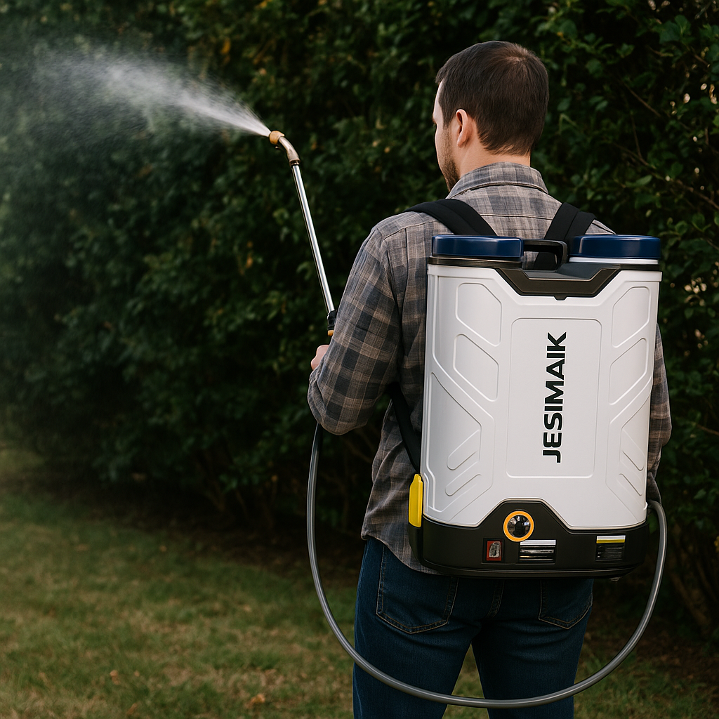 JESIMAIK Backpack Sprayer 4.8 Gallon 120PSI