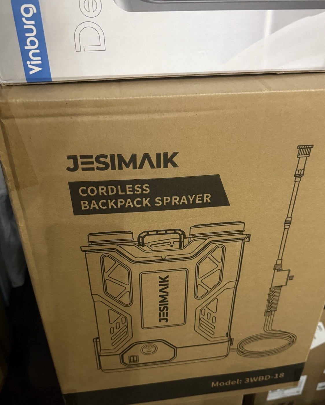 JESIMAIK 3WBD-18 Cordless Backpack Sprayer