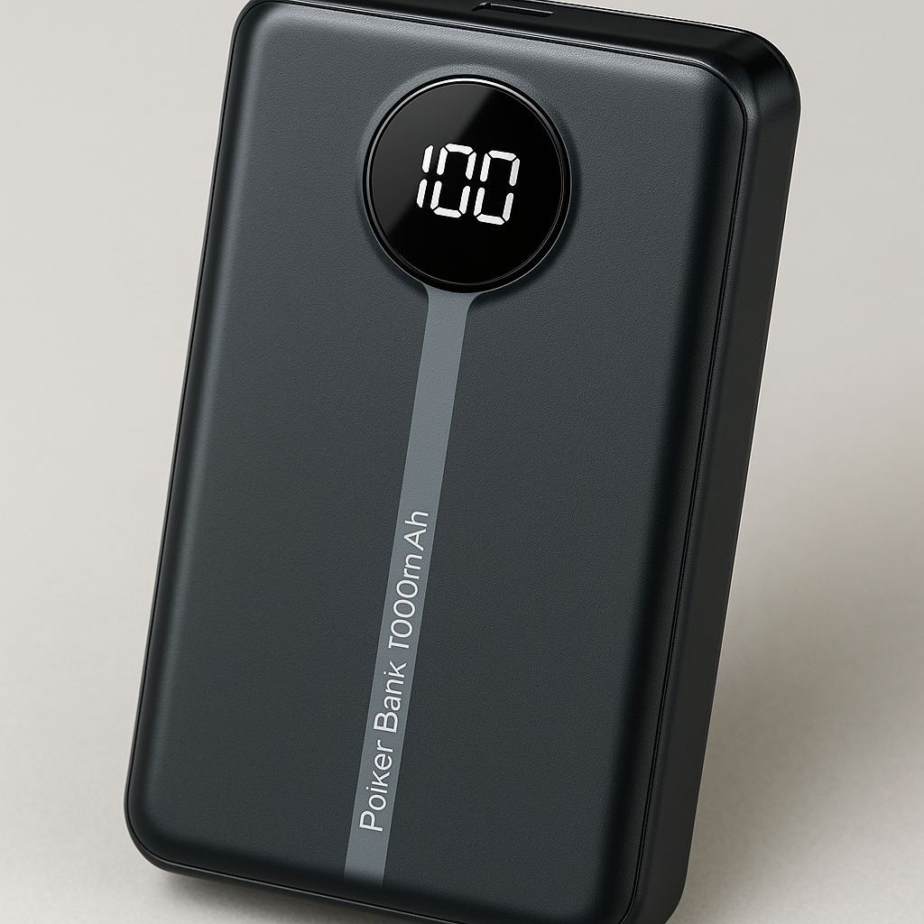 LYAOAO Magnetic Wireless Power Bank, 10000mAh, Model Y209