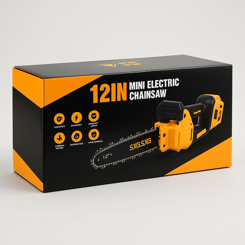 SXGSXG 12in Mini Electric Chainsaw, Cordless (Tool Only)
