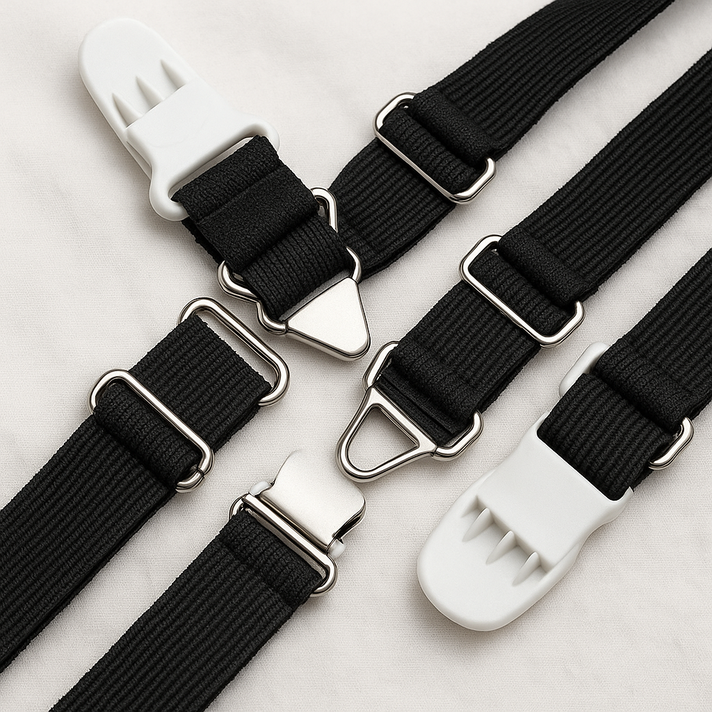 Sheet Holders, Bed Sheet Fastener Straps Set