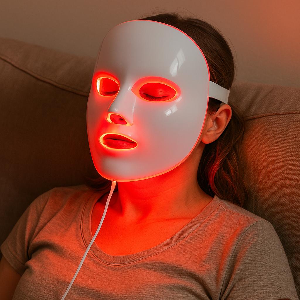 Red Photon Mask Instrument, LED Face Therapy Device