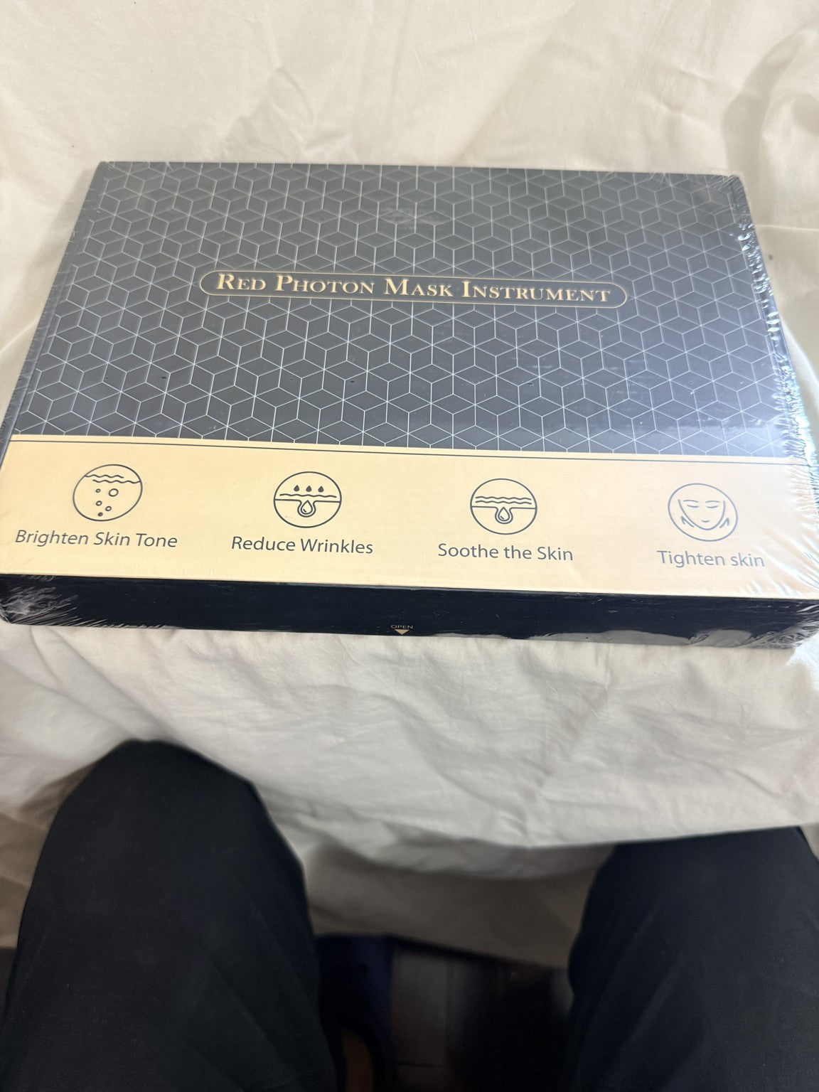 Red Photon Mask Instrument, LED Face Therapy Device