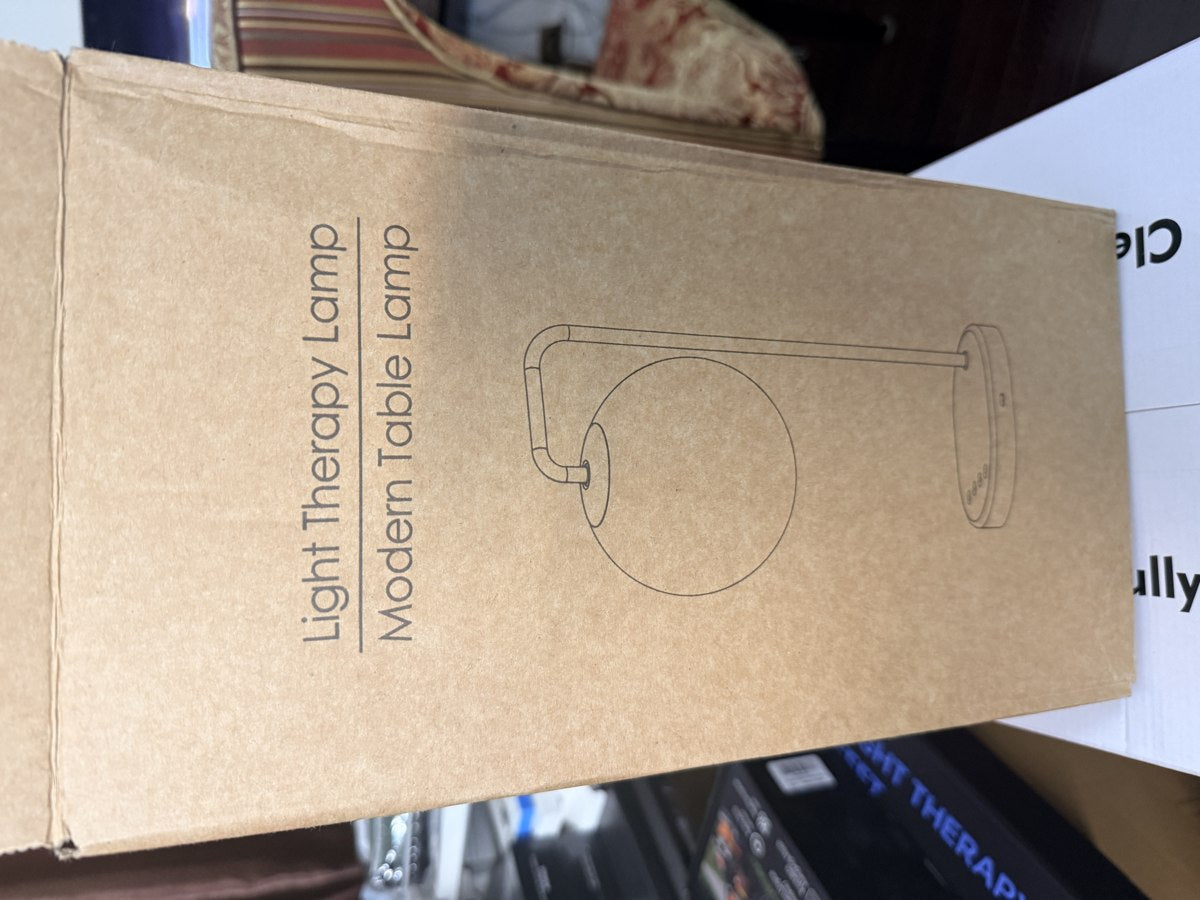 Light Therapy Lamp, Modern Table Lamp, 3 Color Temperatures, 5 Brightness Levels
