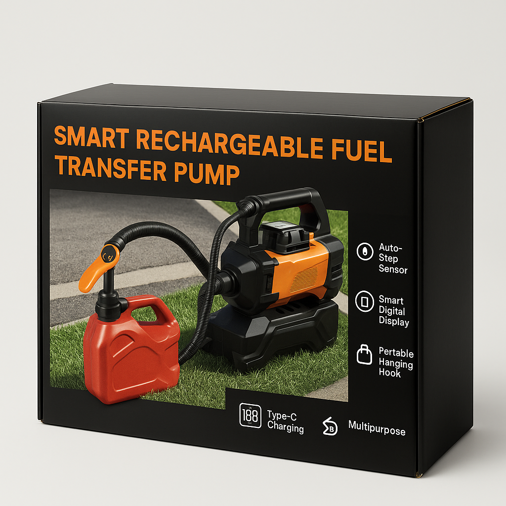 Smart Rechargeable Fuel Transfer Pump, M18/DeWalt 18V-20V Compatible, 4.0 GPM