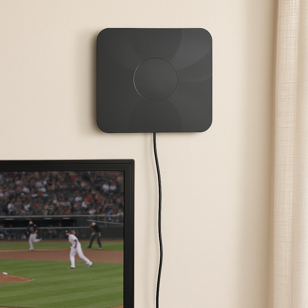HDTV Antenna, Indoor/Outdoor Digital TV Antenna, Model AN-3019C