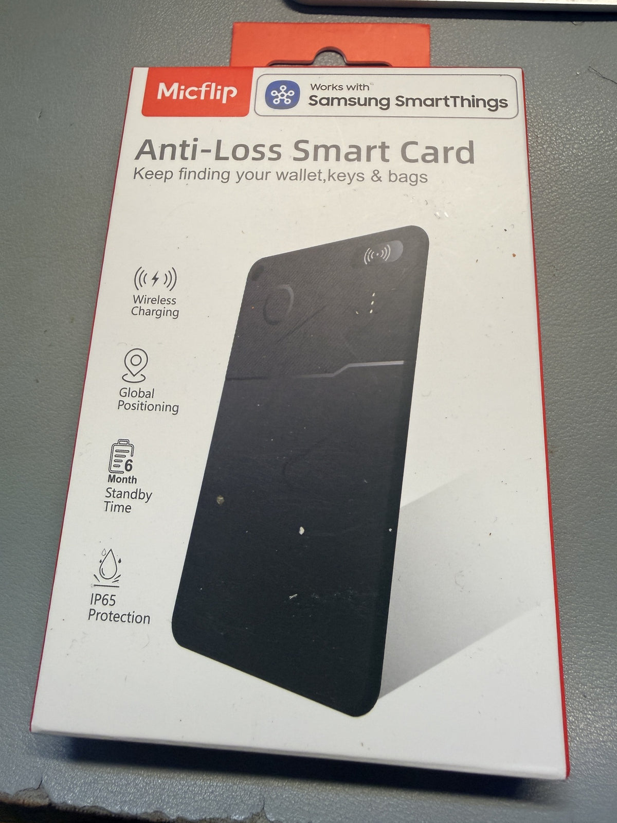 Micflip Anti-Loss Smart Card Tracker for Samsung SmartThings