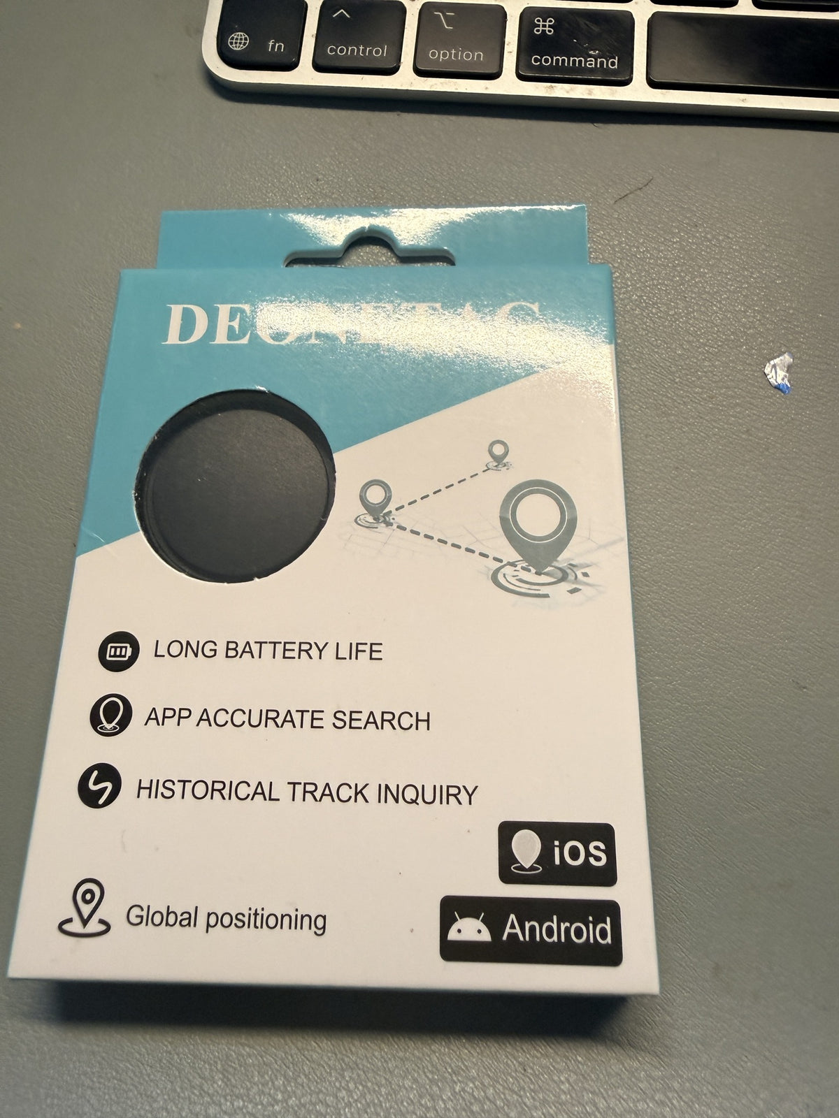 DEONETAG Smart Item Tracker for iOS and Android
