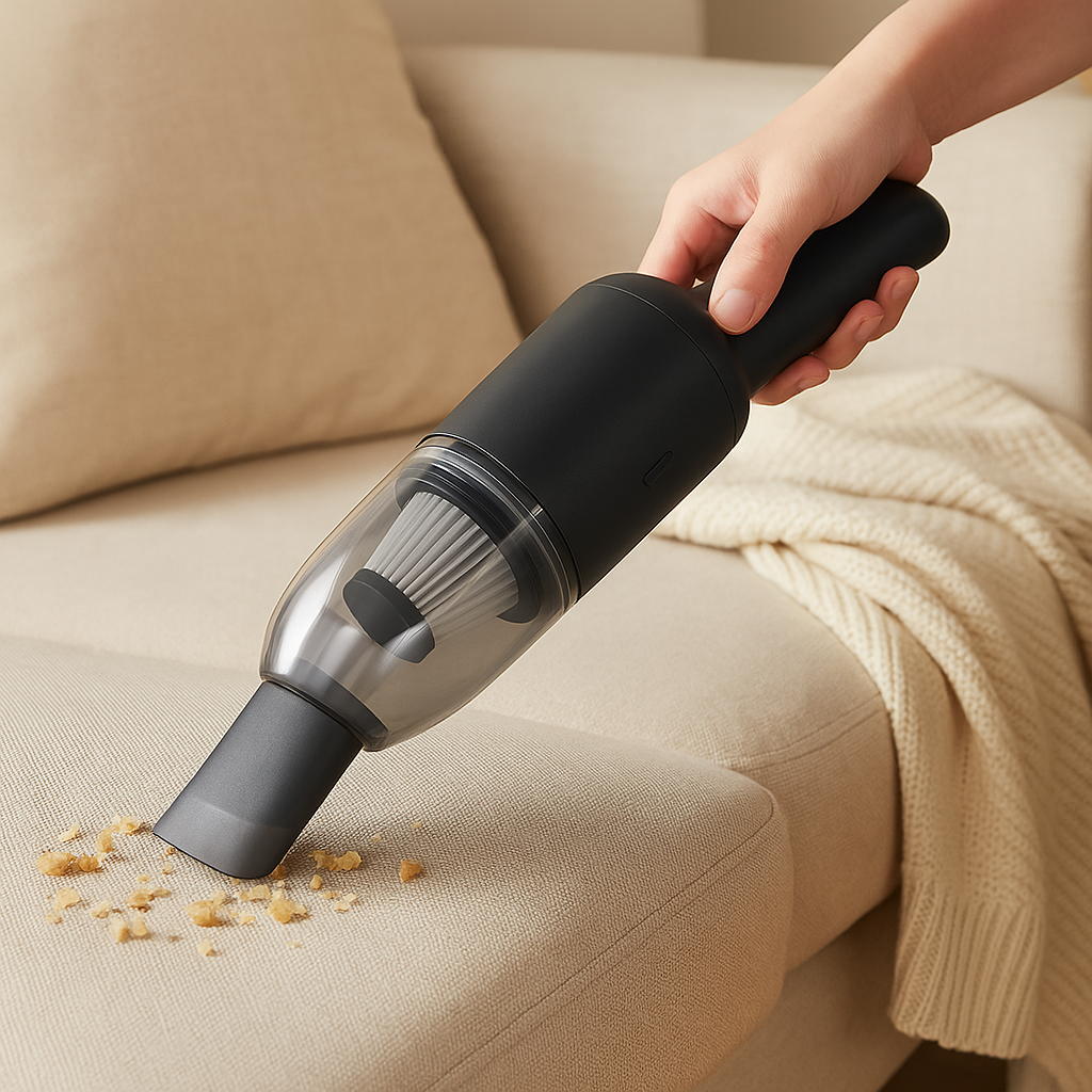 HL-130 Cordless Handheld Vacuum Cleaner, Compact & Portable