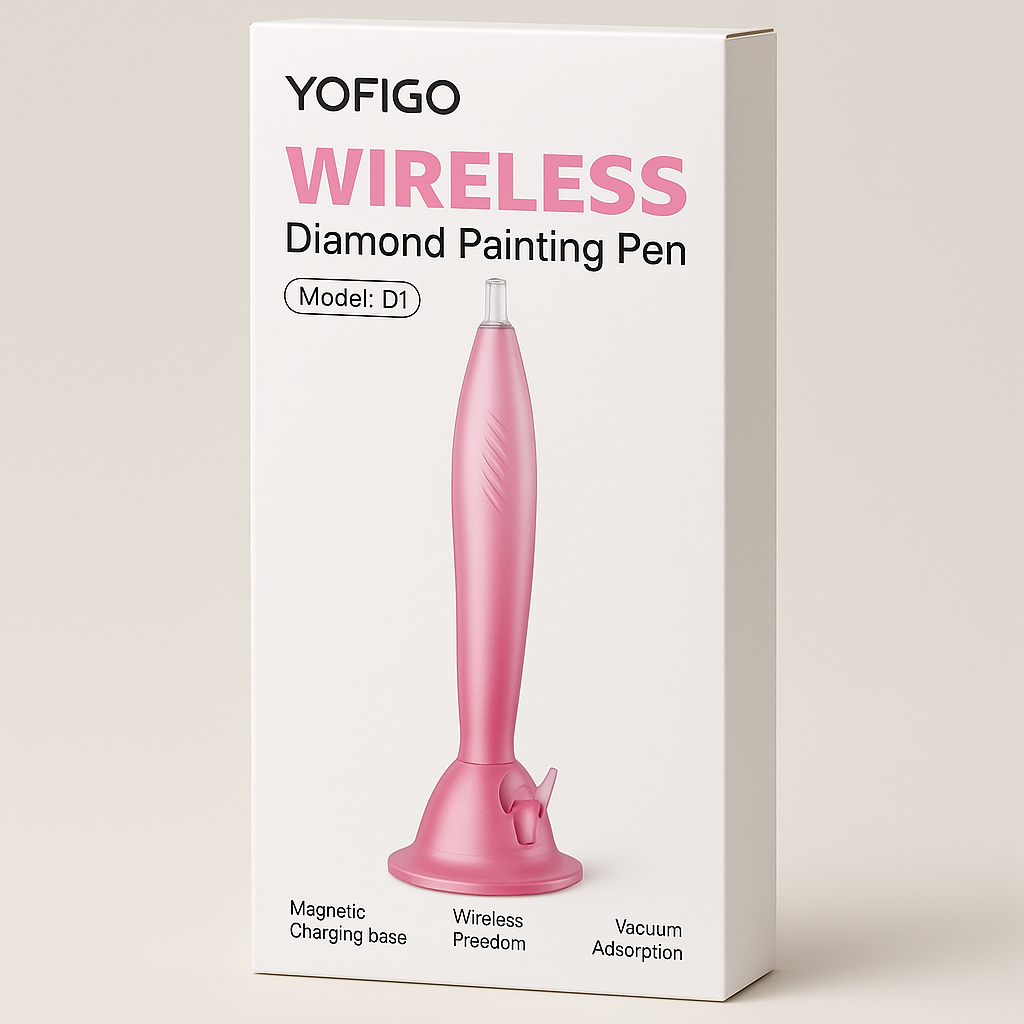 YOFIGO Wireless Diamond Painting Pen with Charging Base