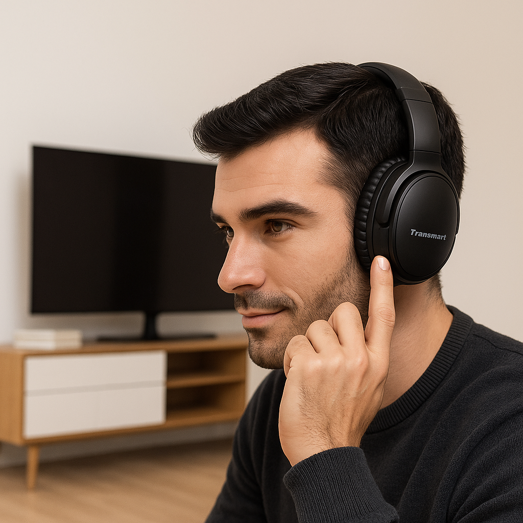 BKM400 Wireless Headphones for TV, Over-Ear