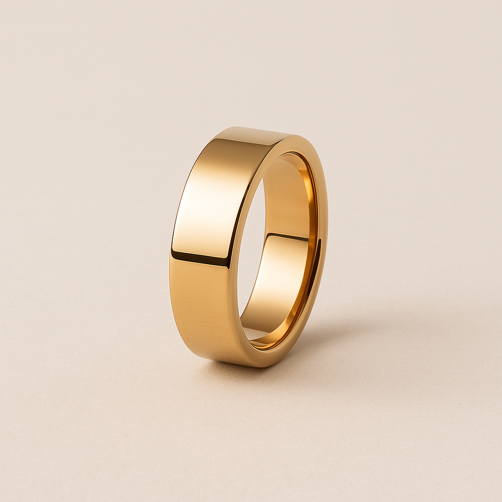 Smart Ring Size 6, Gold Tone, Health & Activity Wearable