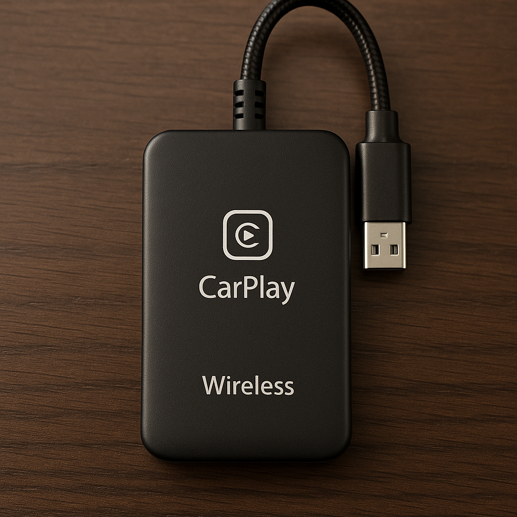 Wireless CarPlay Adapter, Plug & Play Fast Stable Connection