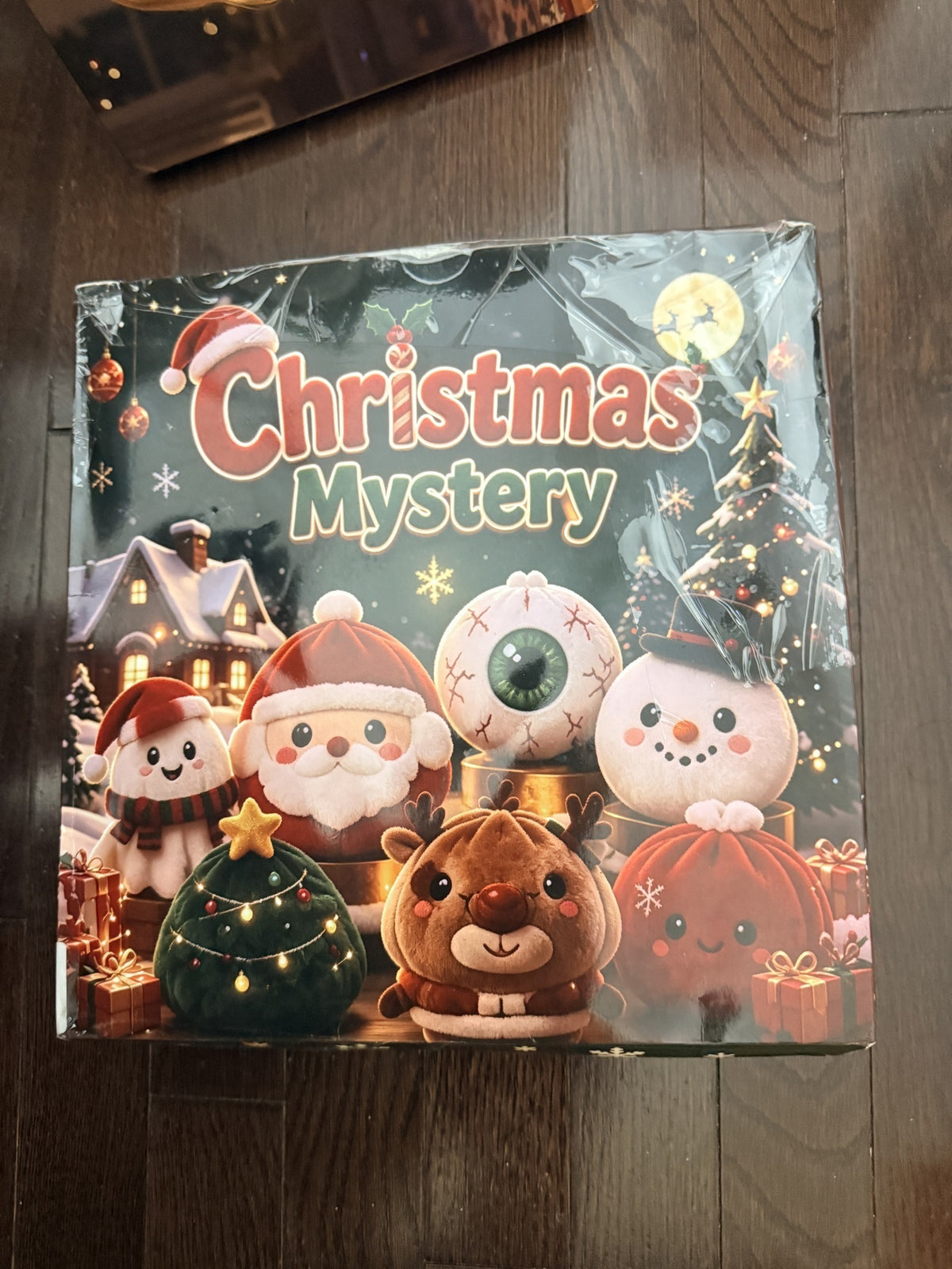 Christmas Mystery Ornaments Box, Santa, Snowman & Reindeer