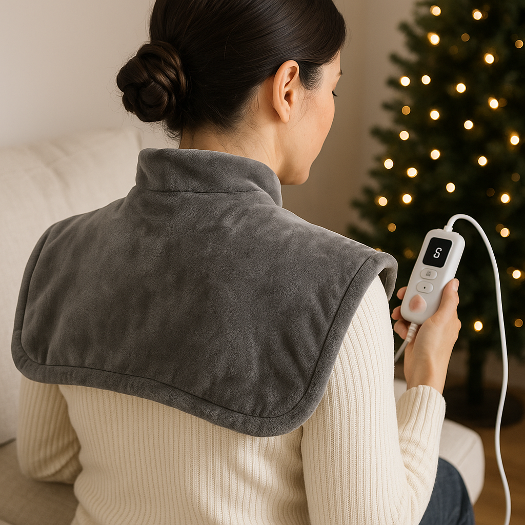 Realwise Heating Pad for Neck, Shoulders & Back, 20x24 in