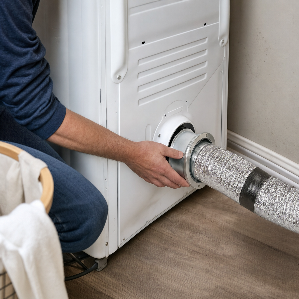 DV180 Magnetic Dryer Vent Coupling, Quick Connect