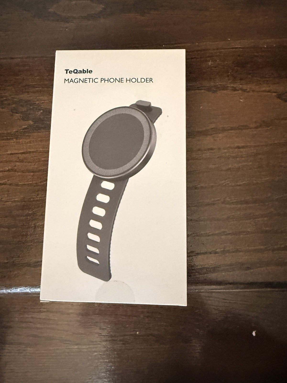 TeQable Magnetic Phone Holder with Silicone Strap