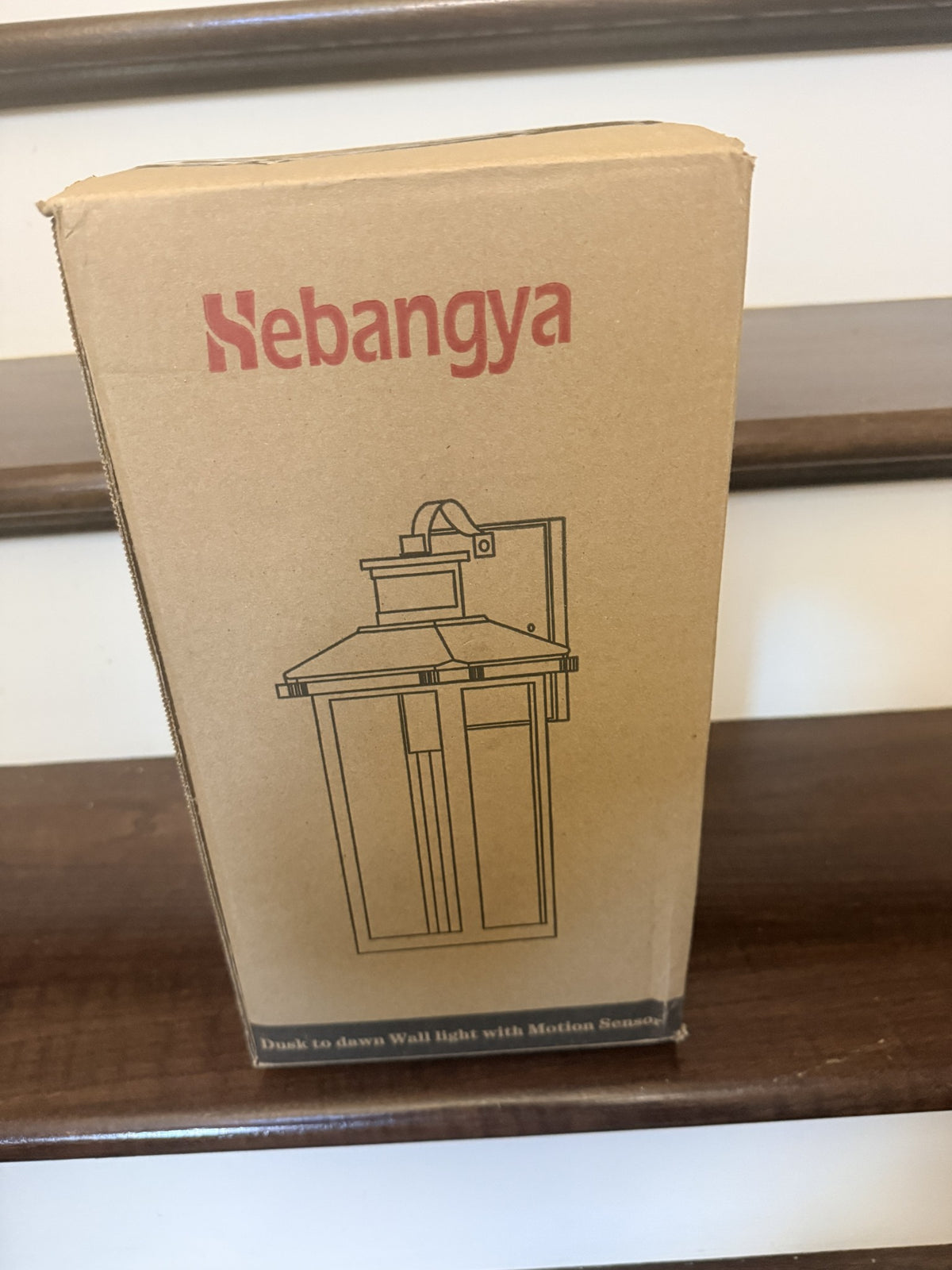 Nebangya Dusk to Dawn Motion Sensor Outdoor Wall Light