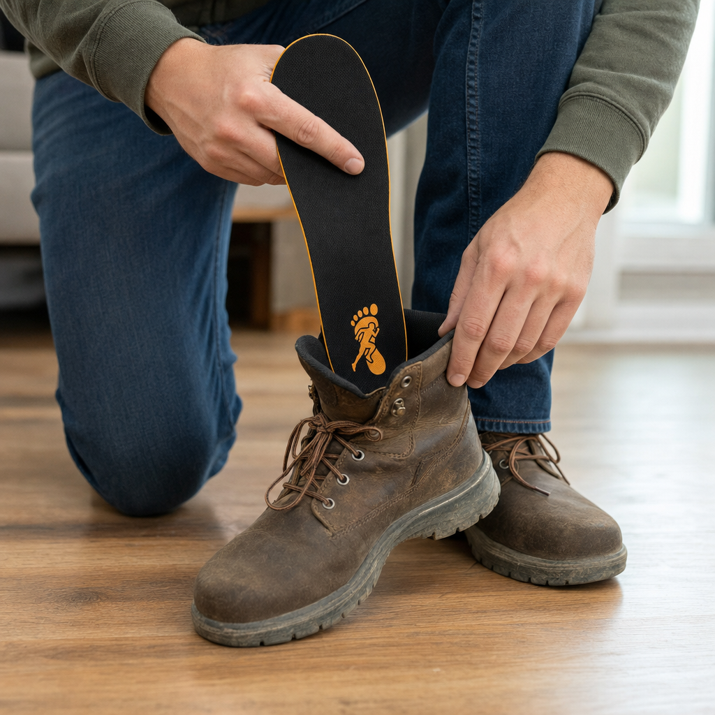 XEPXEP Pain Relief Insoles, Arch Support, 220+ lbs