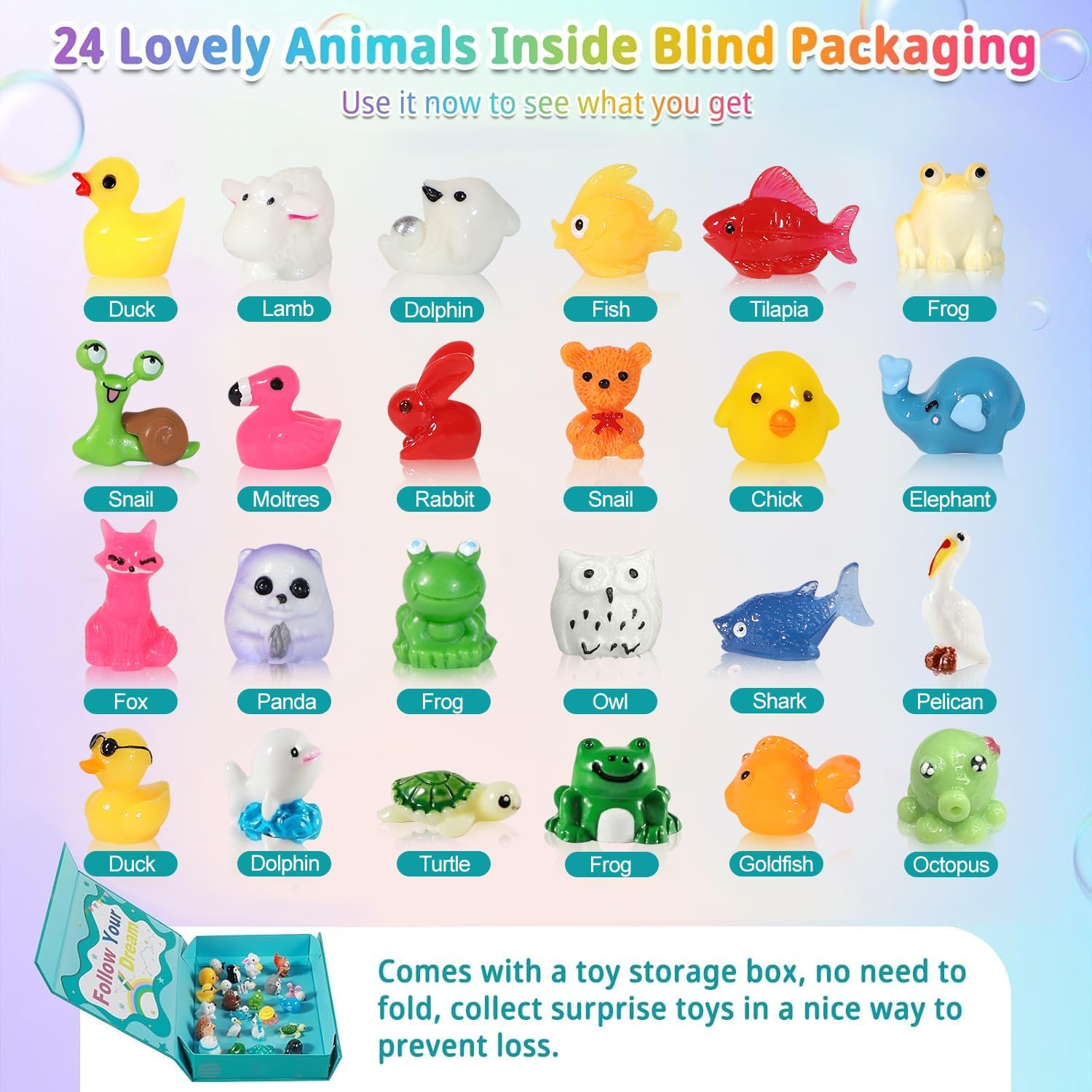 Bath Bombs for Kids with Surprise Toys Inside - 24 Pack Gift Set