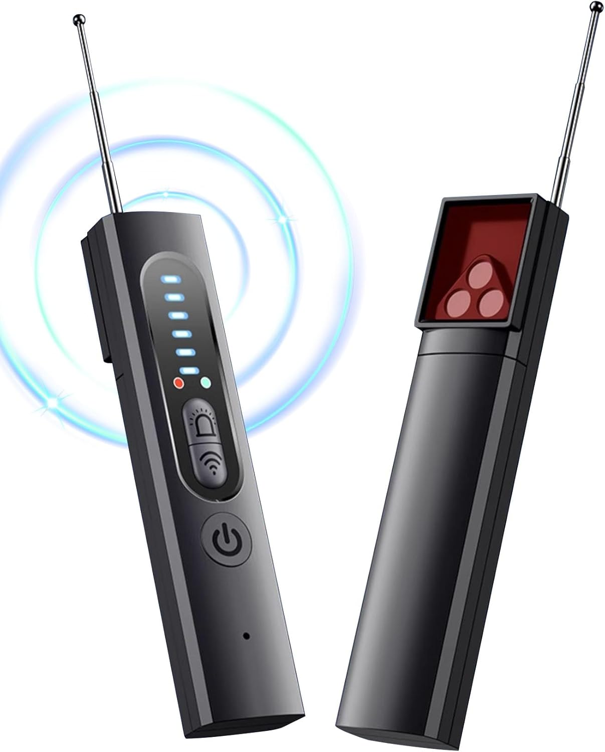 Hidden Camera Detector & RF Signal Scanner - 6 Sensitivity Levels for Travel Security