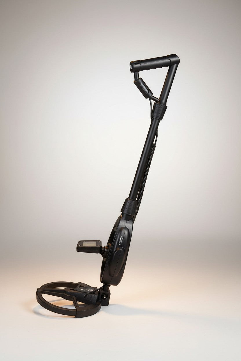 Exquisite Deal Shop handheld metal detector pinpointer with audio and vibration alerts, adjustable sensitivity, and ergonomic grip.