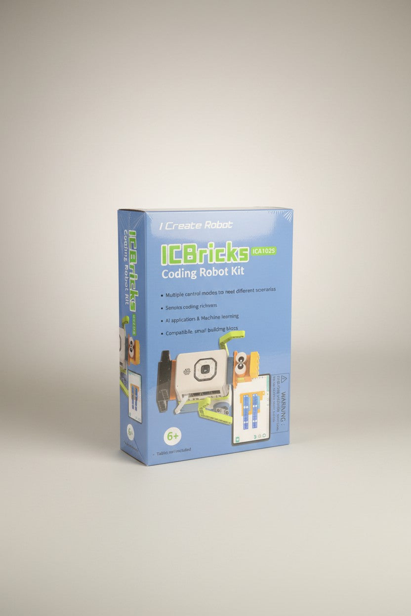 Exquisite Deal Shop ICBricks ICA1026 coding robot kit with interlocking blocks and app control for ages 6+