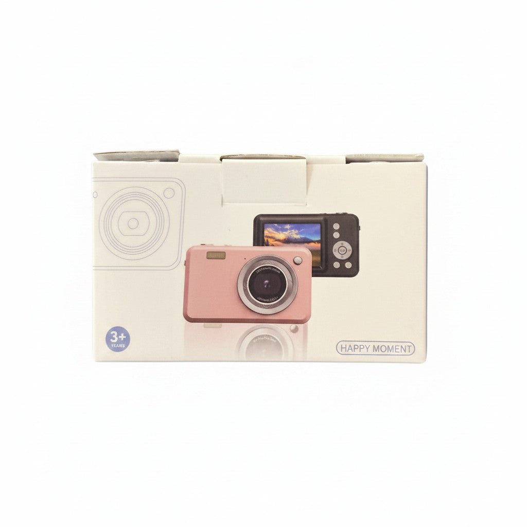 Exquisite Deal Shop pink digital camera toy with FHD 1080P video, built-in screen, and fun filters for kids.