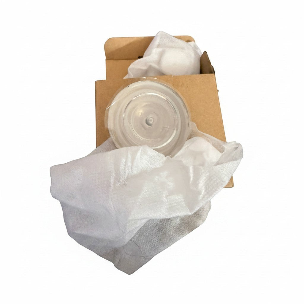 Exquisite Deal Shop silver universal suction cover holder with lever-lock seal, 2-pack.