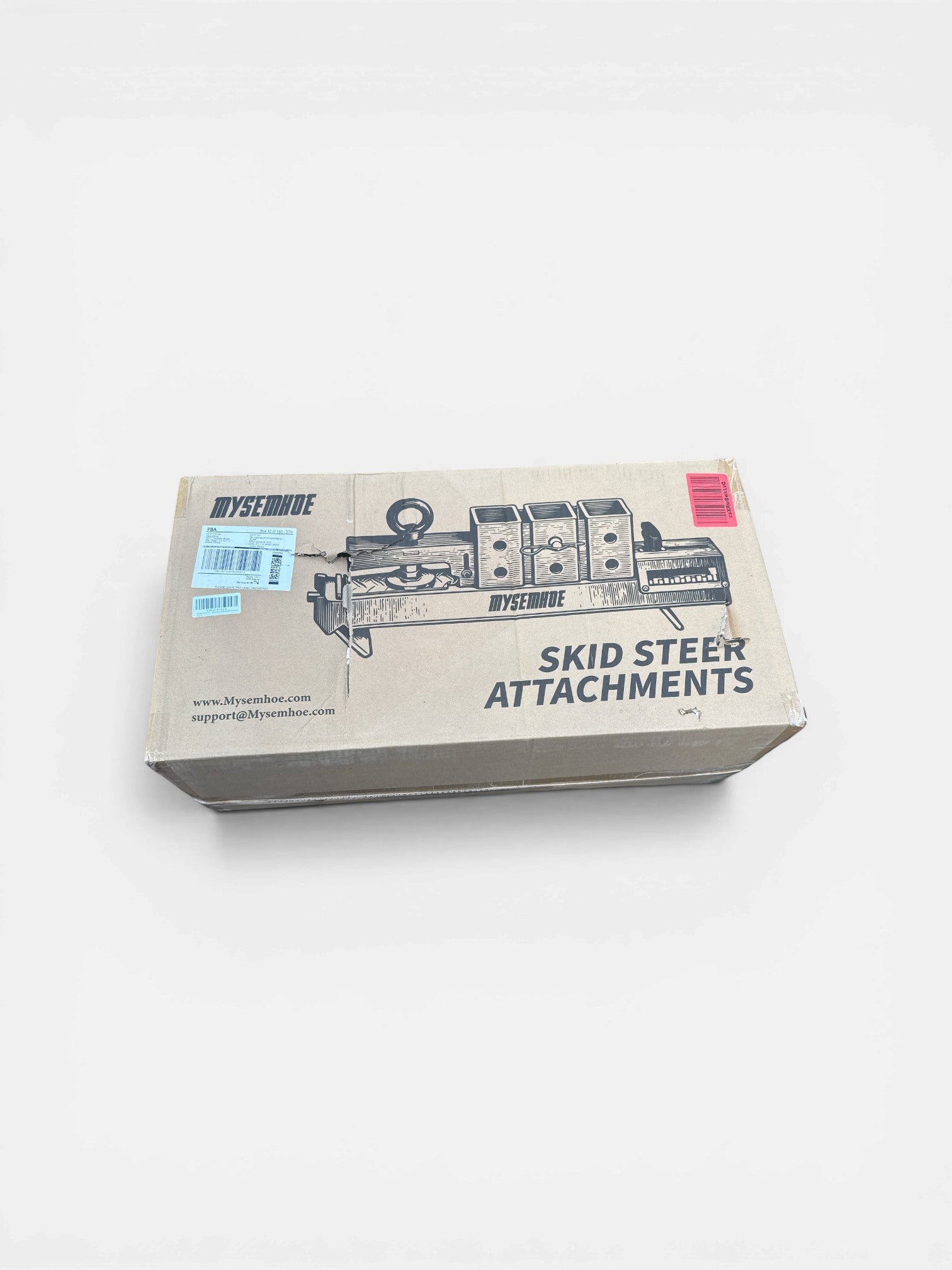 Exquisite Deal Shop Skid Steer Metal Bending Forming Attachment box with product illustration.