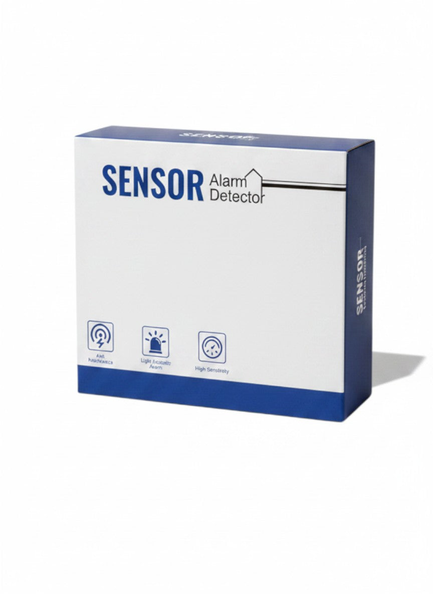 Exquisite Deal Shop 10-year smoke and carbon monoxide combo alarm in white and blue retail packaging.