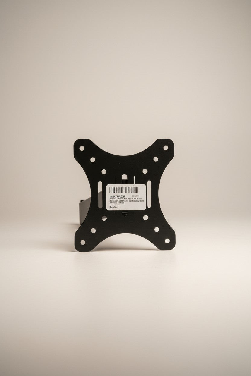 Exquisite Deal Shop black steel VESA swivel wall mount bracket for small TVs and monitors.