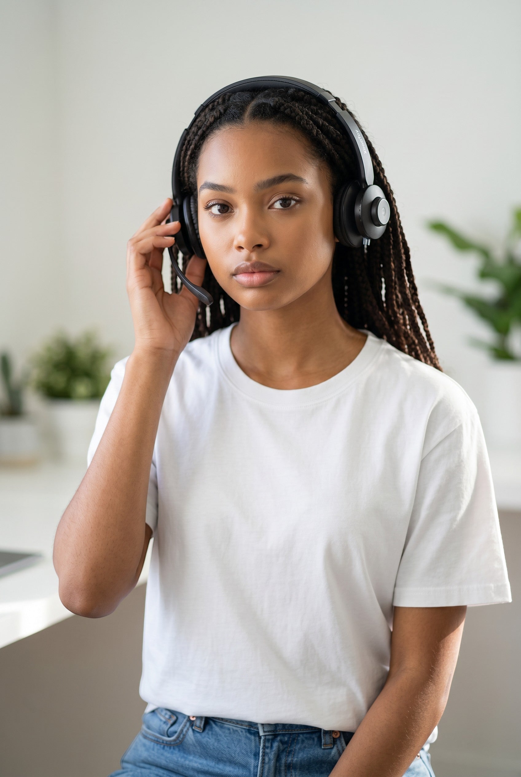 Exquisite Deal Shop XirocTcy XT72-L wireless headset with noise-reducing mic and memory foam ear pads