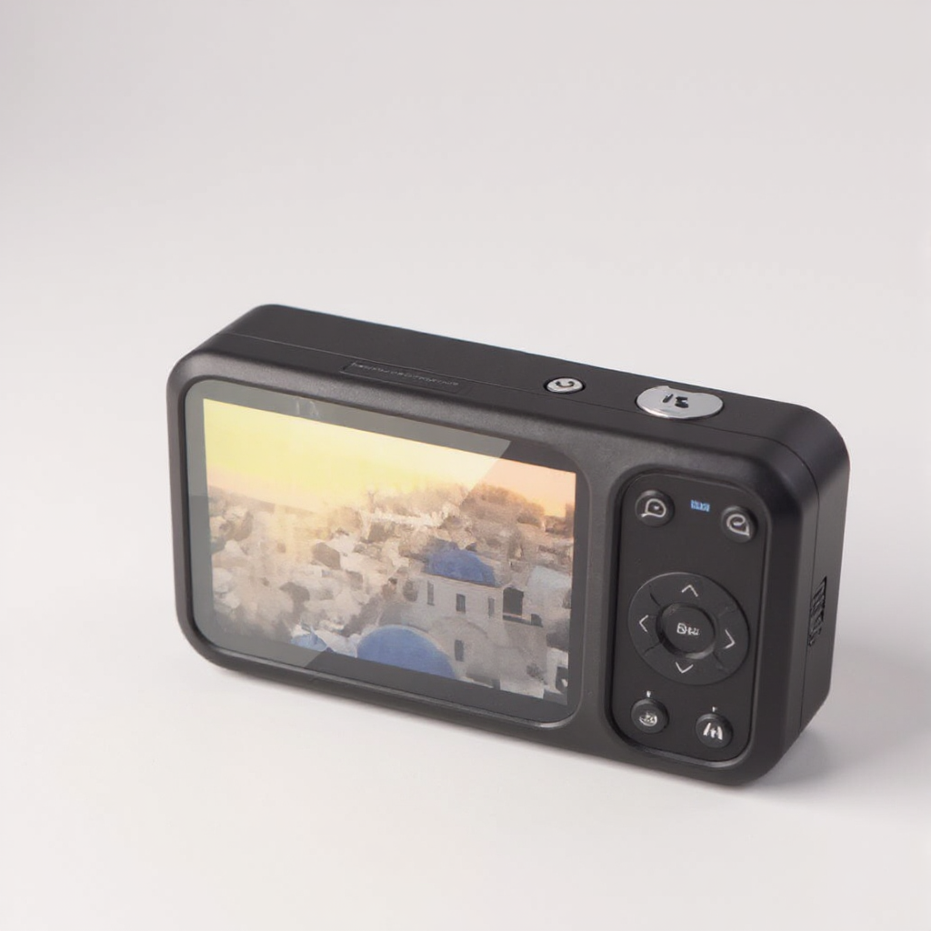 4K Digital Camera 64MP with Dual Screens & 18X Zoom - Point and Shoot Camera