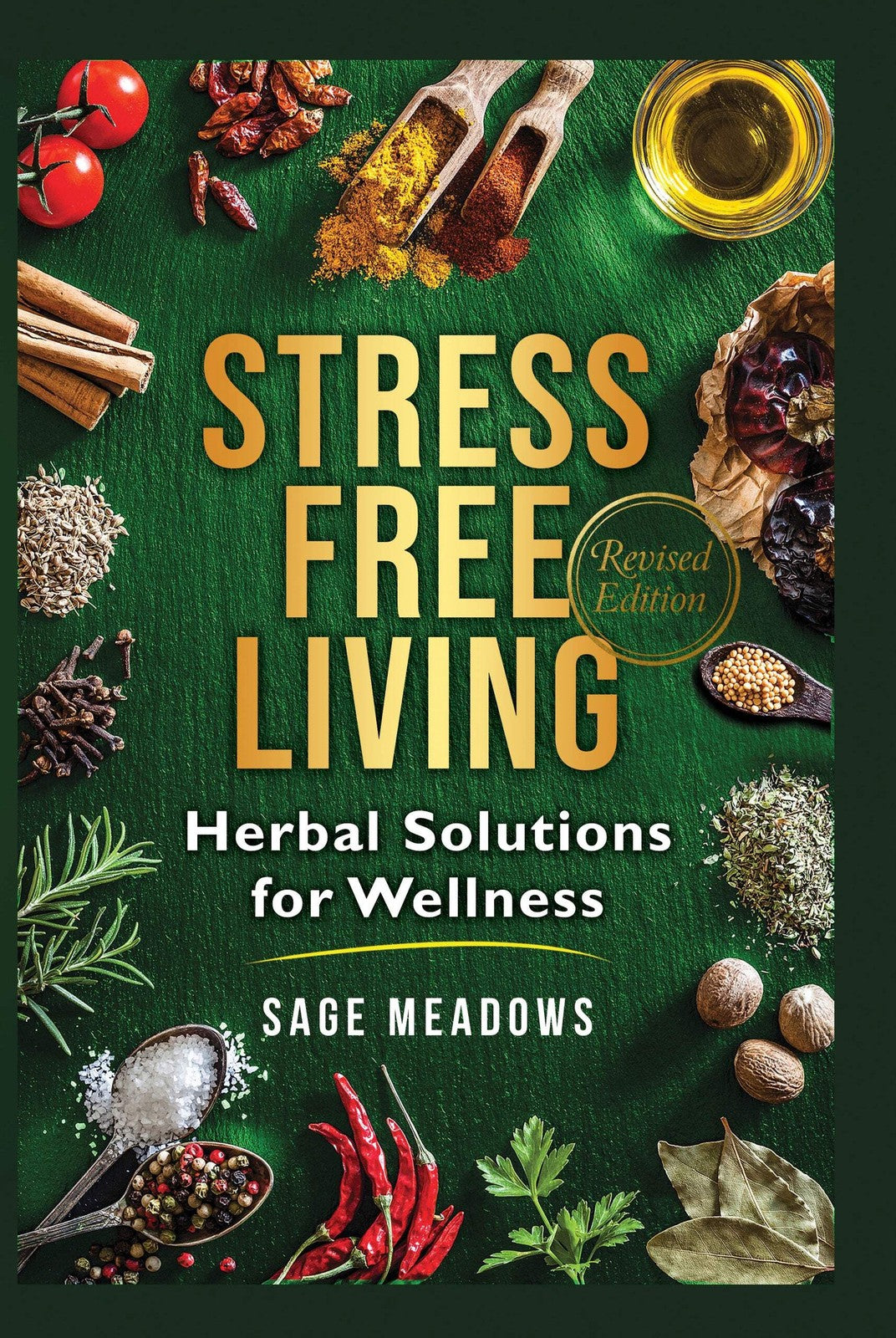 Stress-Free Living: Herbal Solutions for Wellness - Natural Health Guide (Paperback & Hardcover)