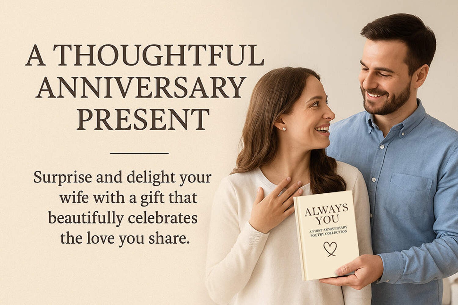Always You – A First Anniversary Poetry Collection (Paperback or Hardcover)