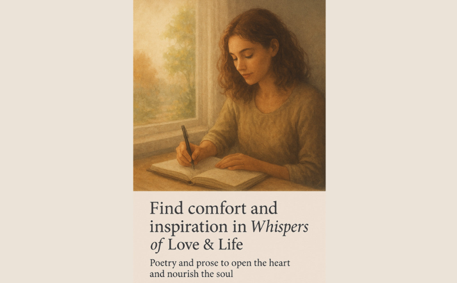 Whispers of Love, Life; Poems on Love, Longing, and the Art of Living (Paperback or Hardcover)