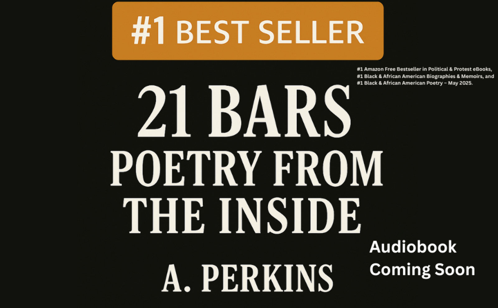21 Bars: Poetry from the Inside – A Powerful, Unfiltered Collection of Prison Poems (Paperback or Hardcover)