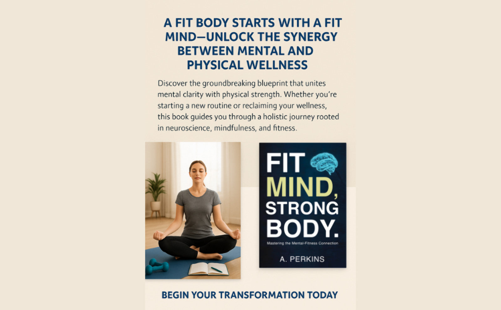 Fit Mind, Strong Body: Mastering the Mental-Fitness Connection (Paperback or Hardcover)