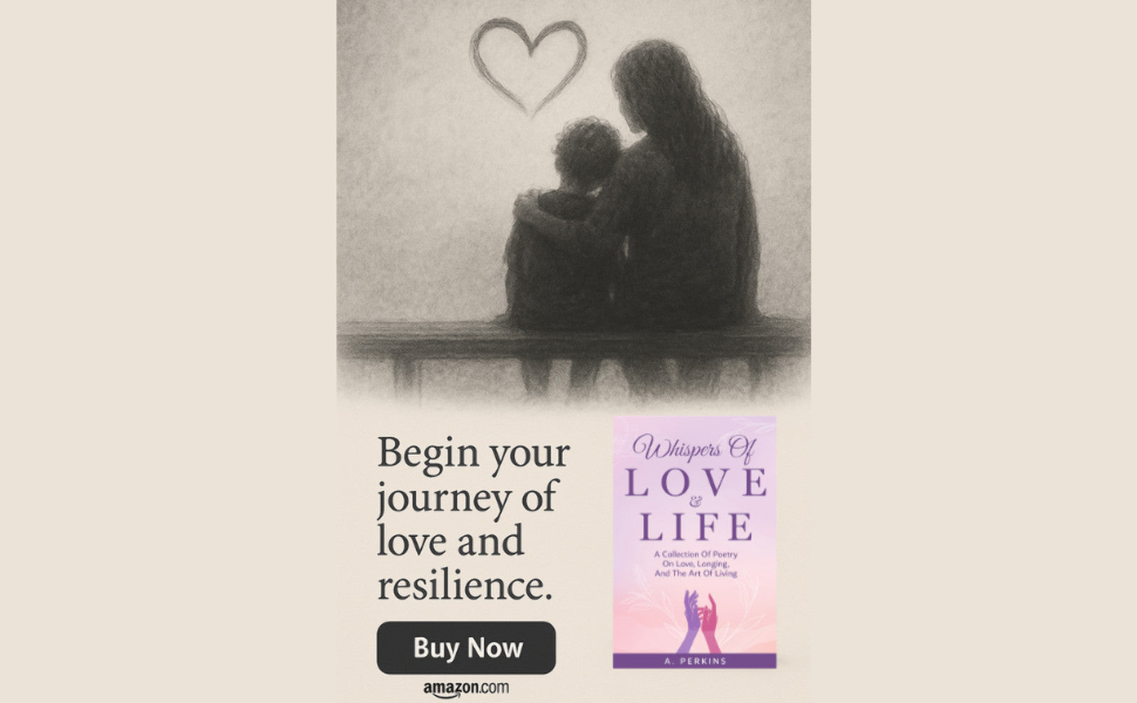 Whispers of Love, Life: Poetry on Love & Longing - Art of Living Poems (Paperback & Hardcover)