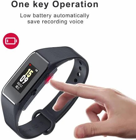 V67 Digital Recorder with Wrist Watch HD Noise Reduction and Startup Controls