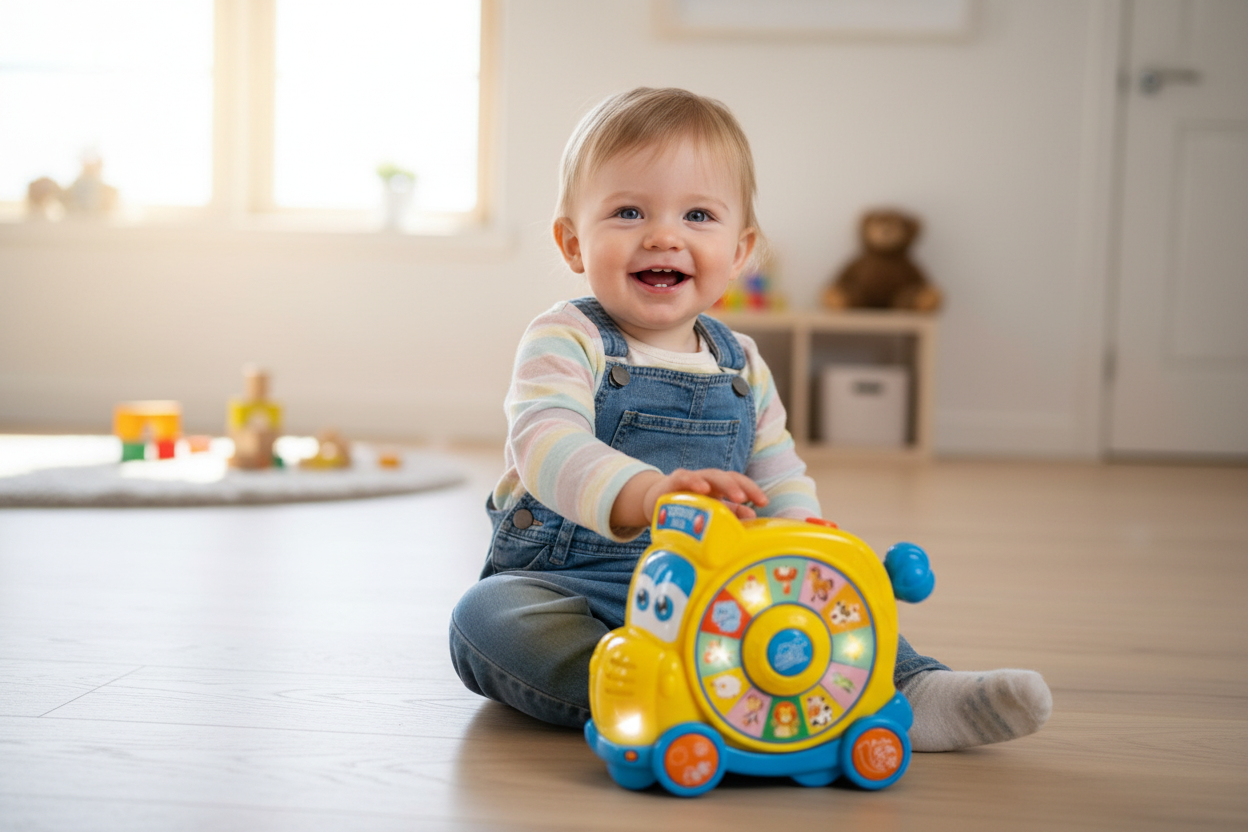 Spin 'N Learn School Bus Lifestyle Image