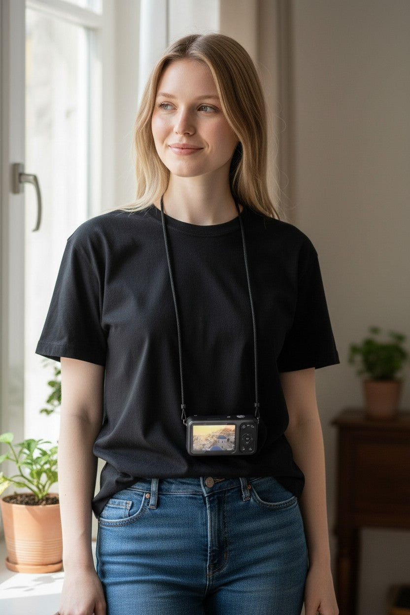 4K Digital Camera 64MP with Dual Screens & 18X Zoom - Point and Shoot Camera