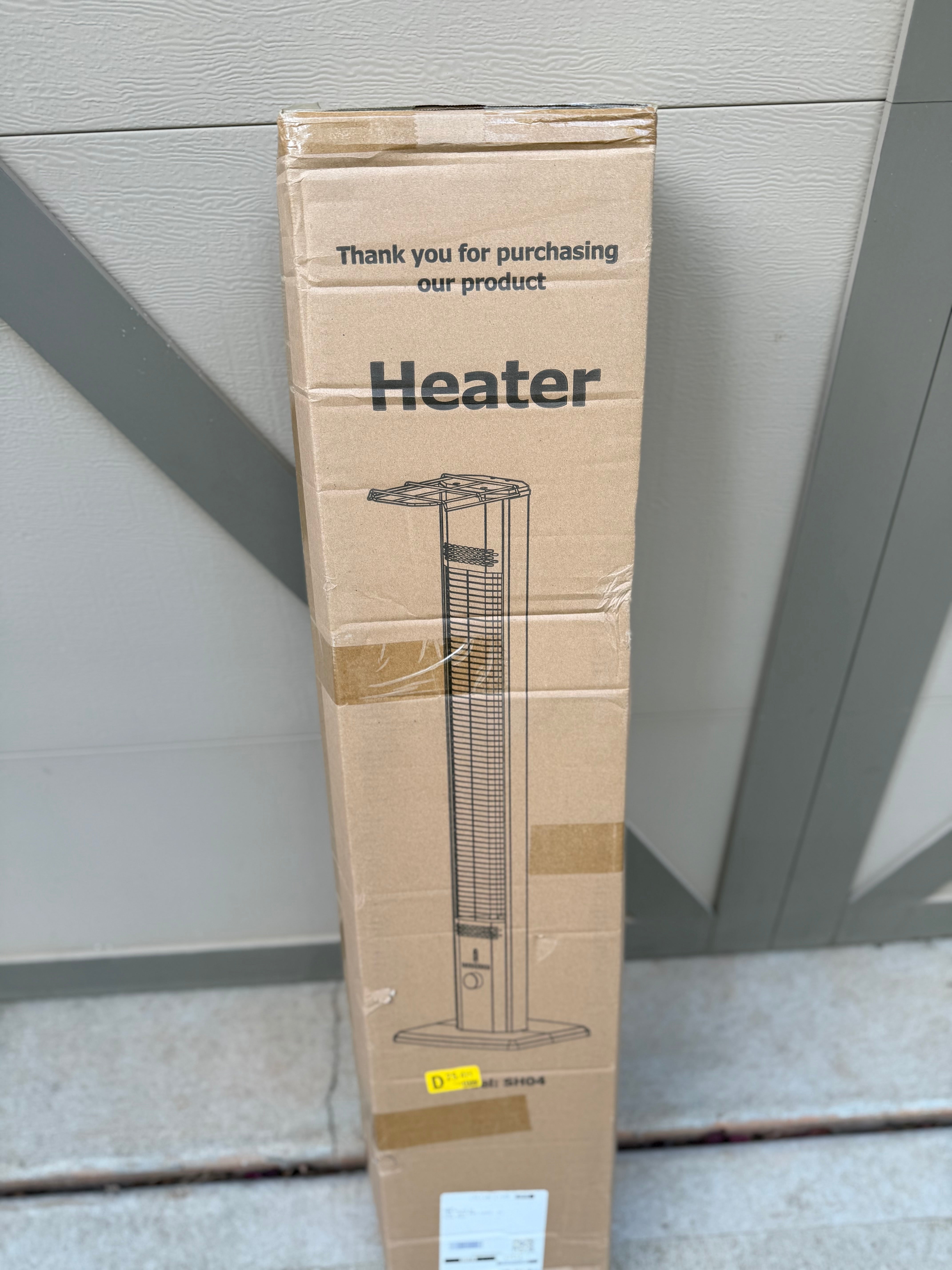 Kegian Electric Patio Heater, 1500W