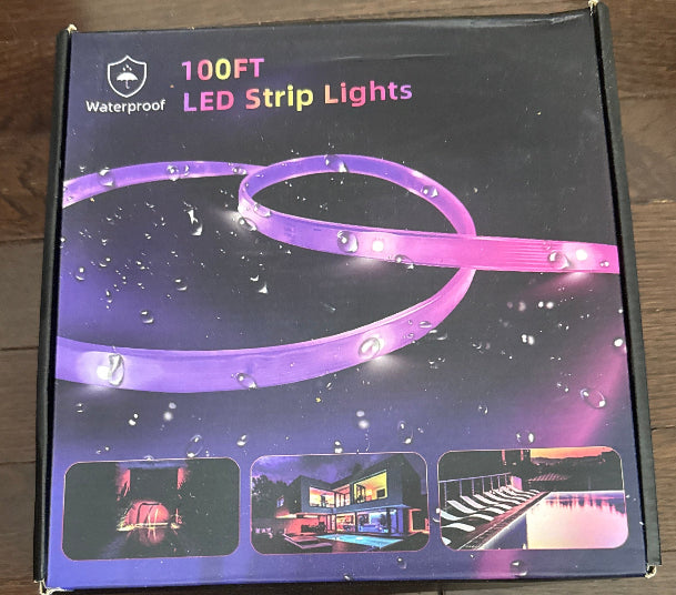 Ledagic 100ft (2x50ft) Waterproof LED Strip Lights