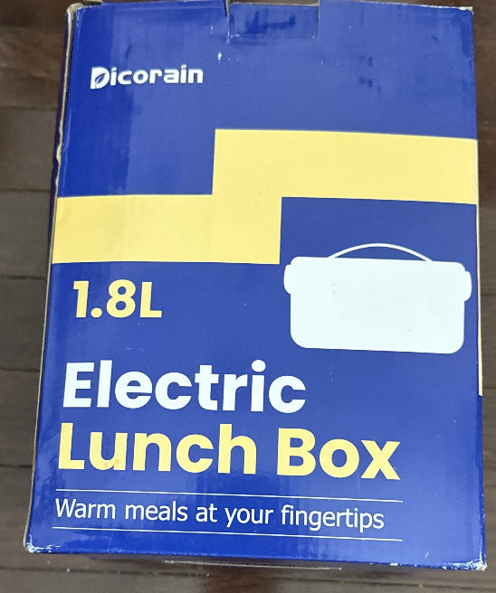 Electric Lunch Box with 3 Temperature Levels, 100W Fast Heating heated lunch box, 12V/24V/110V 1.8L Portable Food Warmer for...