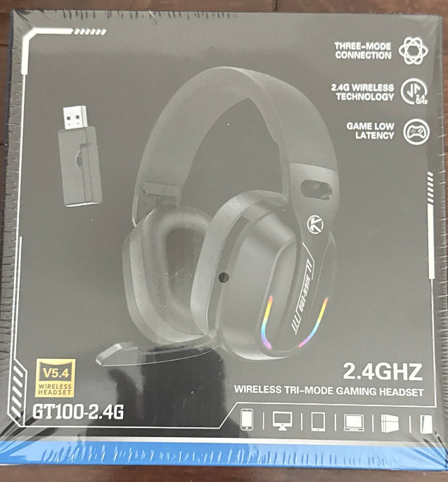 The GT100 gaming headset offers three connection modes